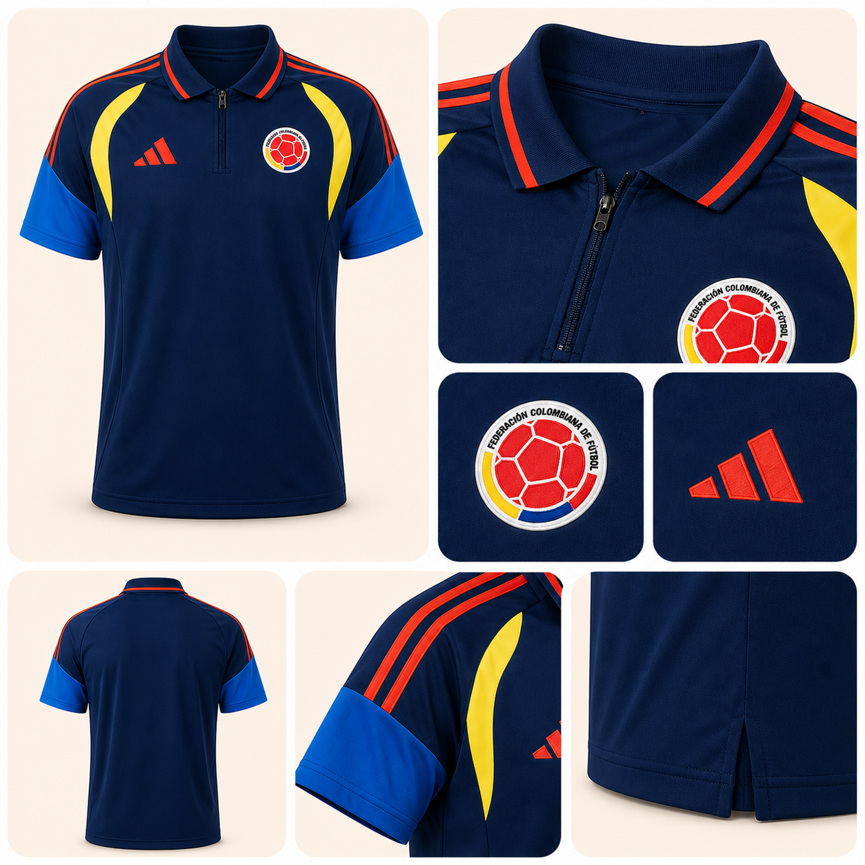 Camiseta Polo Selección Colombia - Hombre