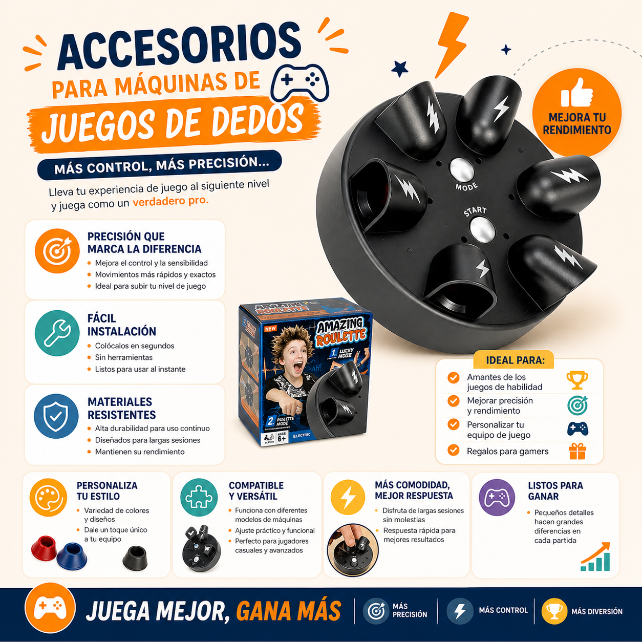 Juegos De Dedos Electricas