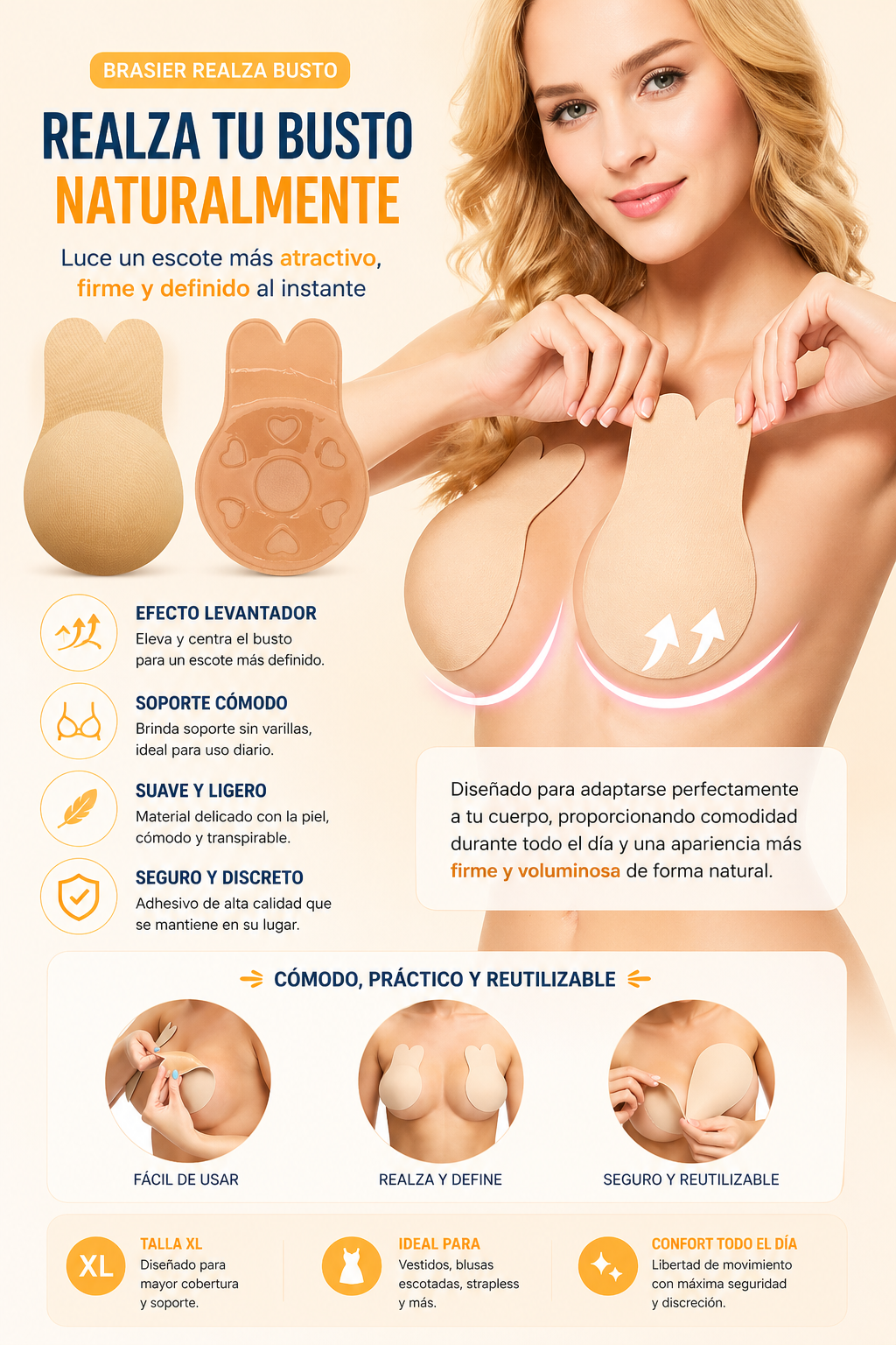 Brasier Realza Busto