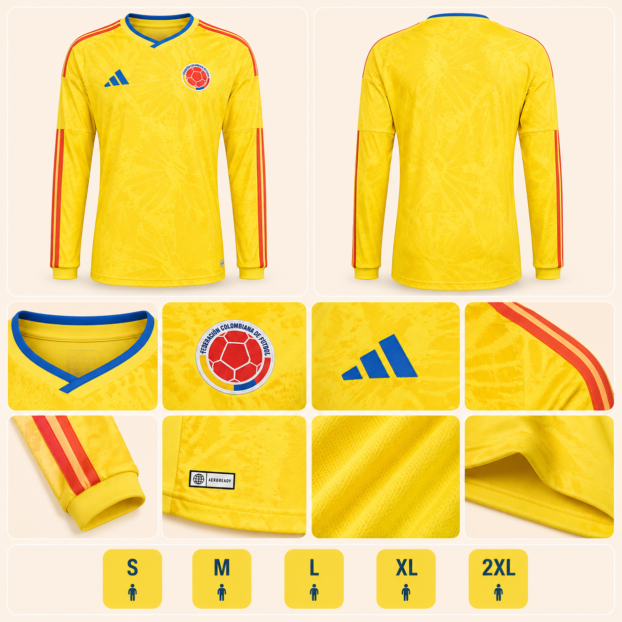 Camiseta Local Selección Colombia - Hombre