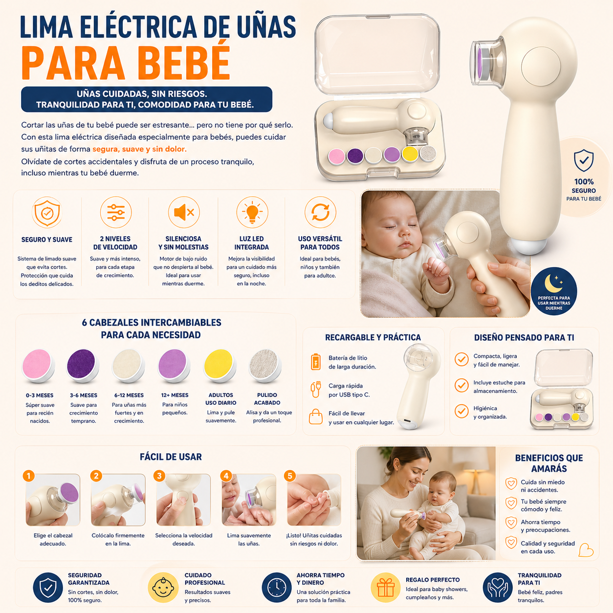 Cortauñas Eléctrico