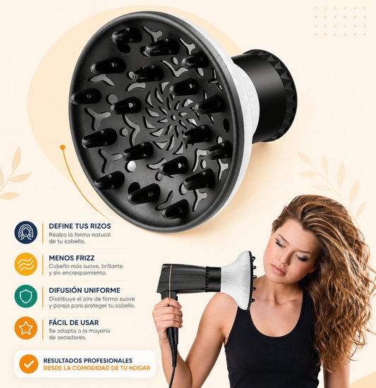 Difusor Universal Para Cabello Rizado
