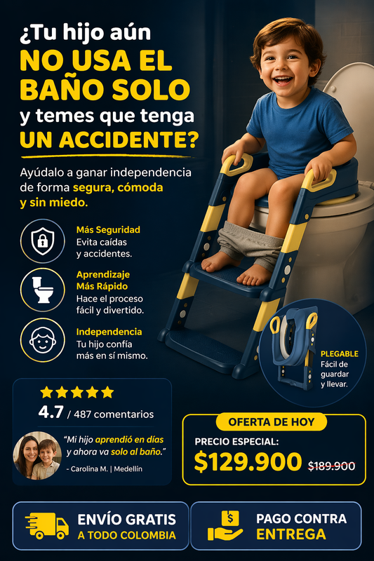 Escalera para Inodoro Infantil - PottyStep