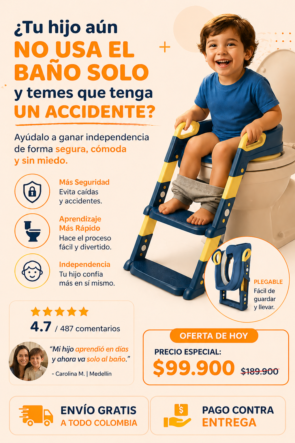 Escalera para Inodoro Infantil - PottyStep