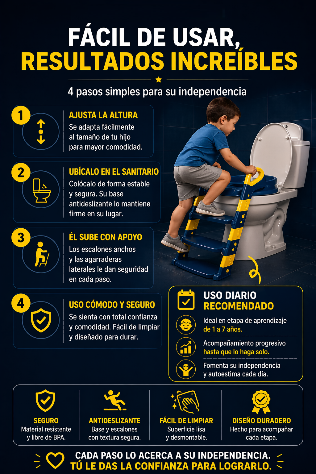 Escalera para Inodoro Infantil - PottyStep