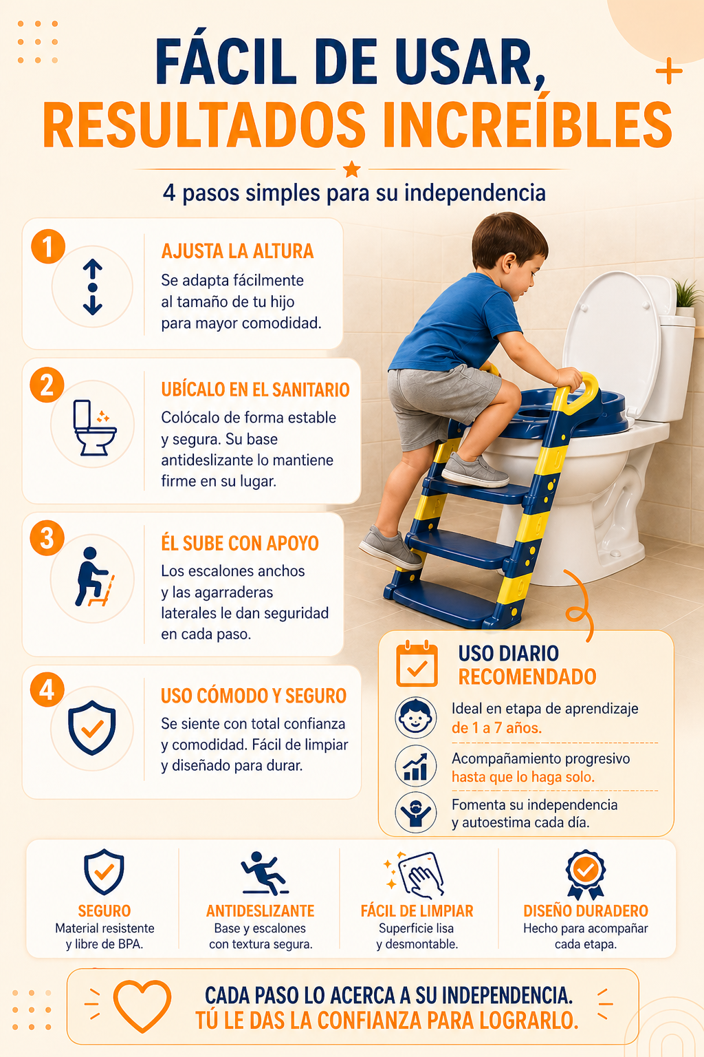 Escalera para Inodoro Infantil - PottyStep