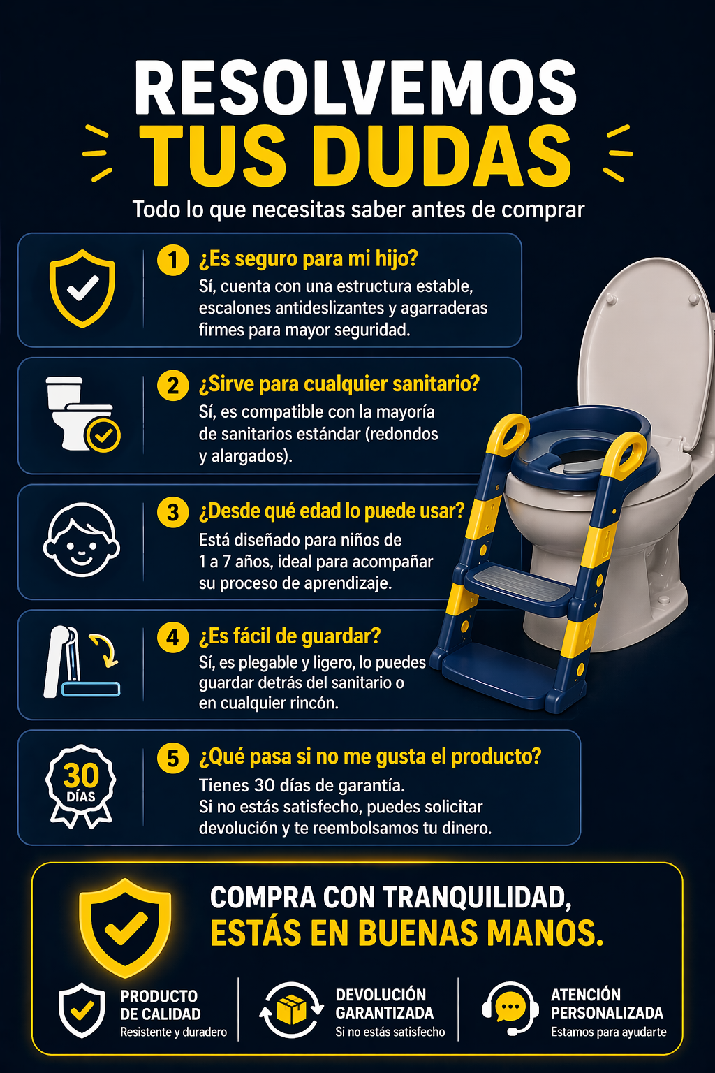 Escalera para Inodoro Infantil - PottyStep