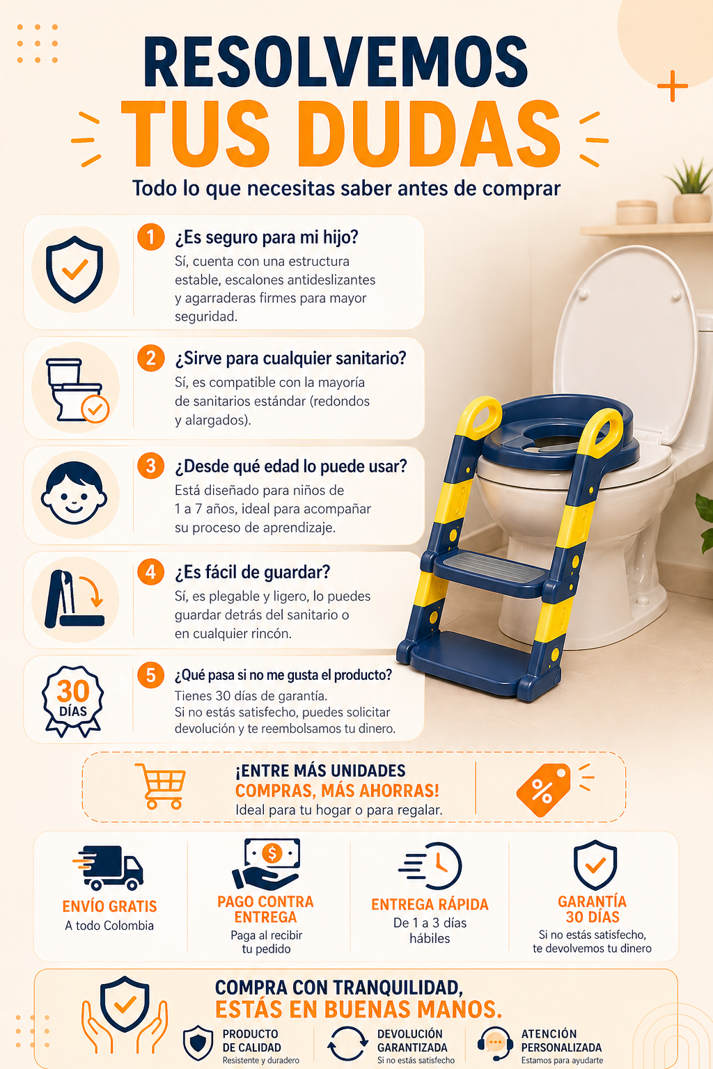 Escalera para Inodoro Infantil - PottyStep