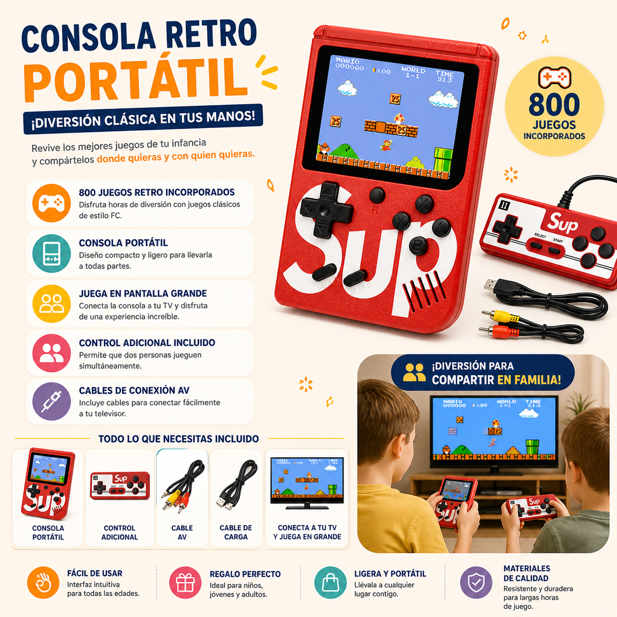Game Box para niños