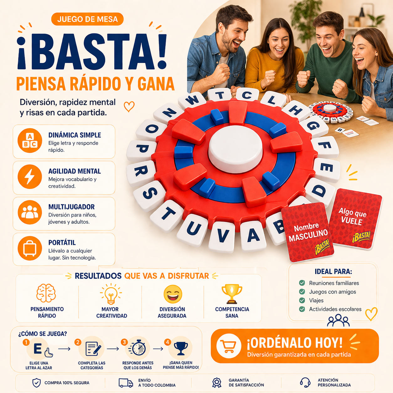 Juego ¡Basta!