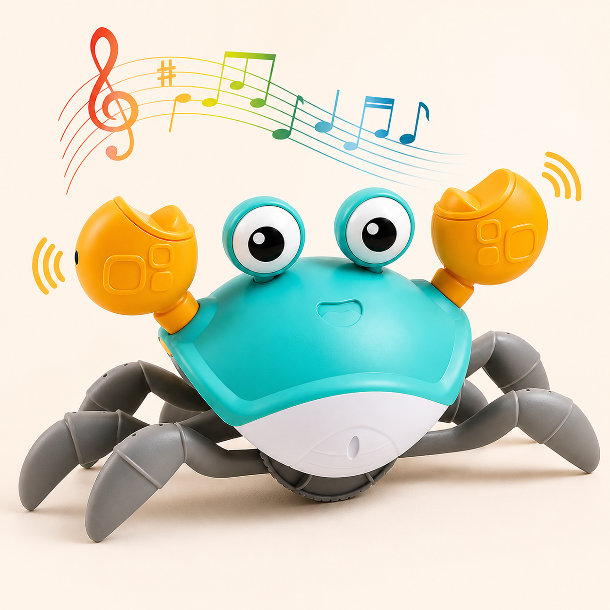 Juguete Interactivo Cangrejo Para Niños
