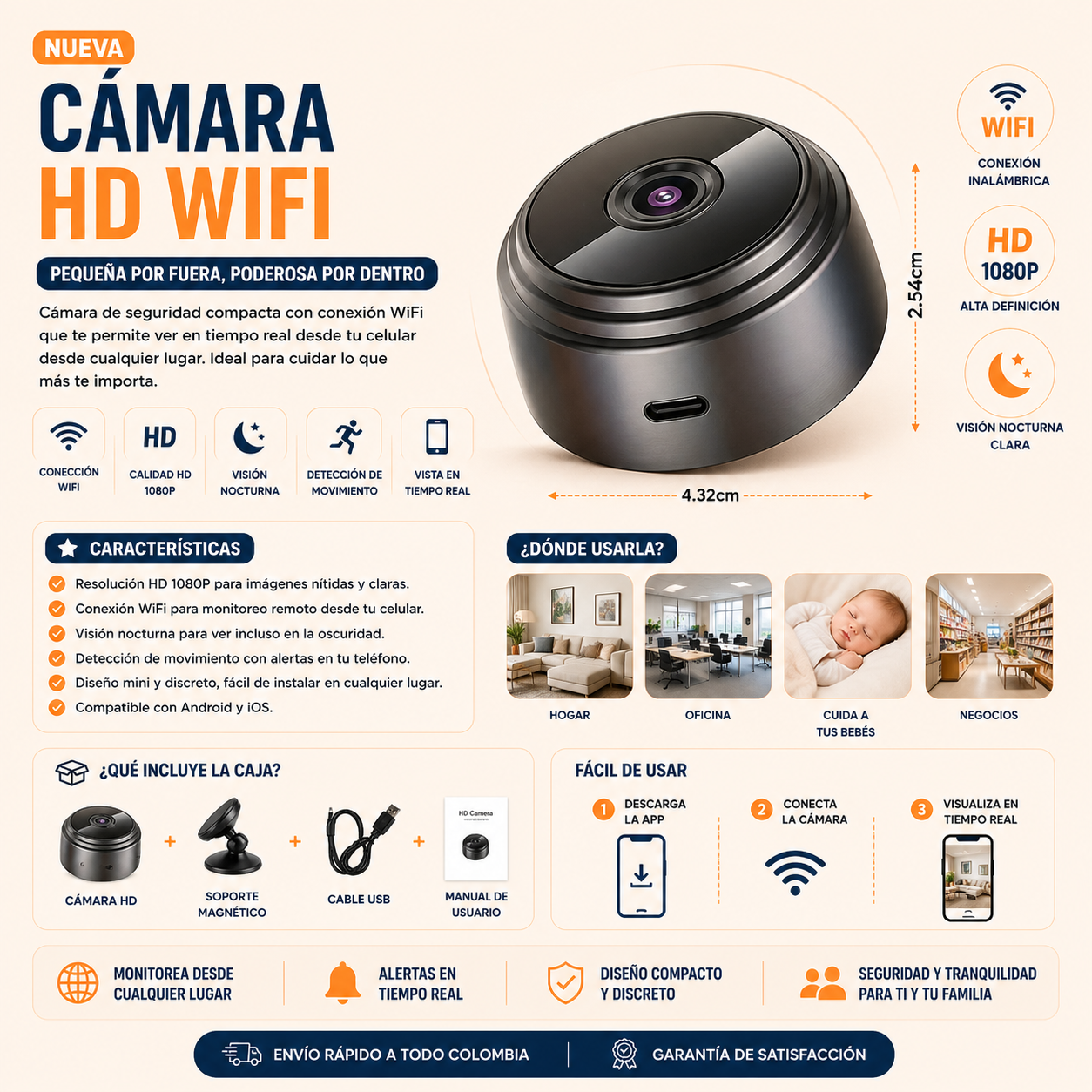 Mini Camara Espia en Promocion