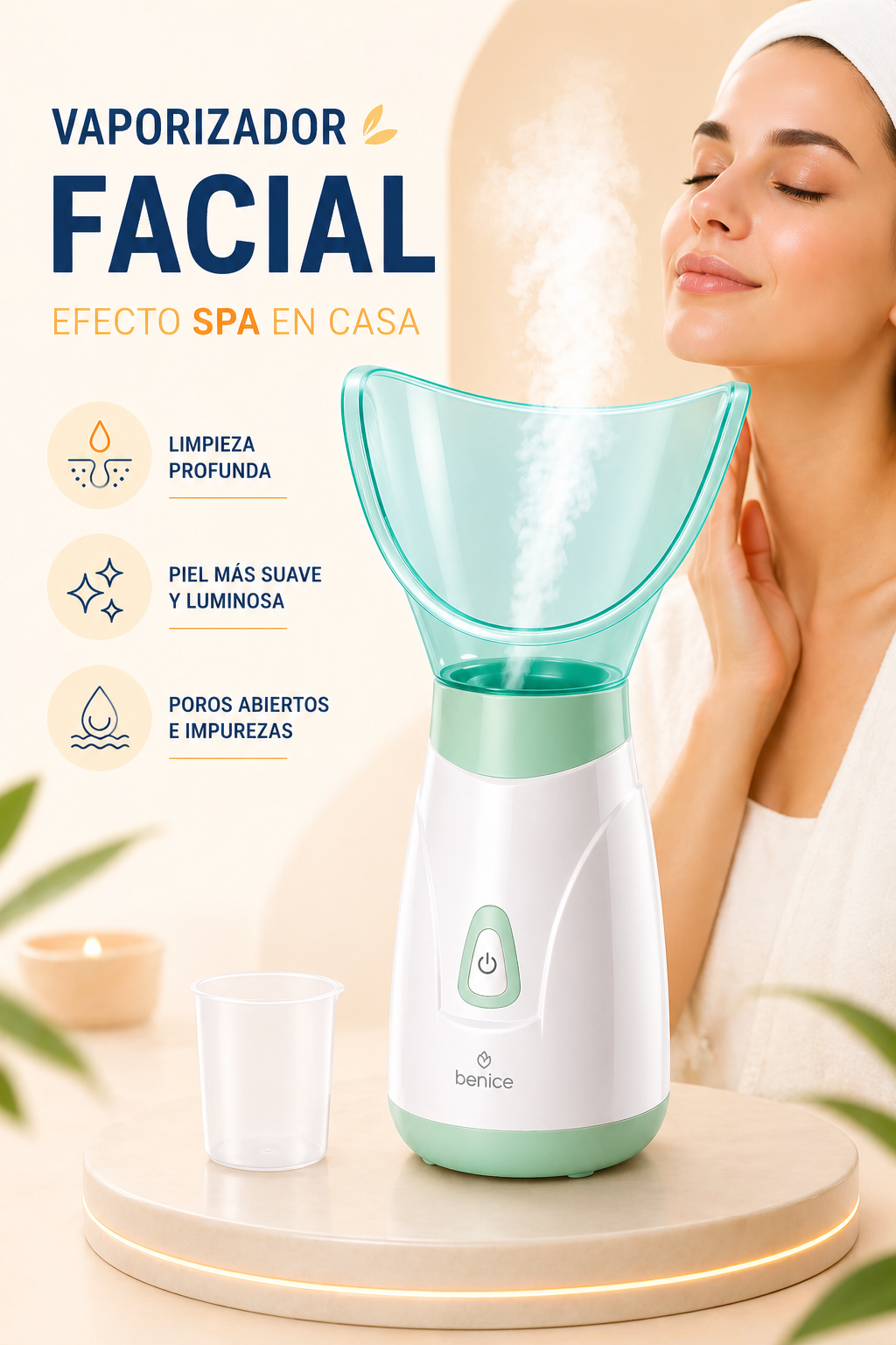 Vaporizador Facial Benice
