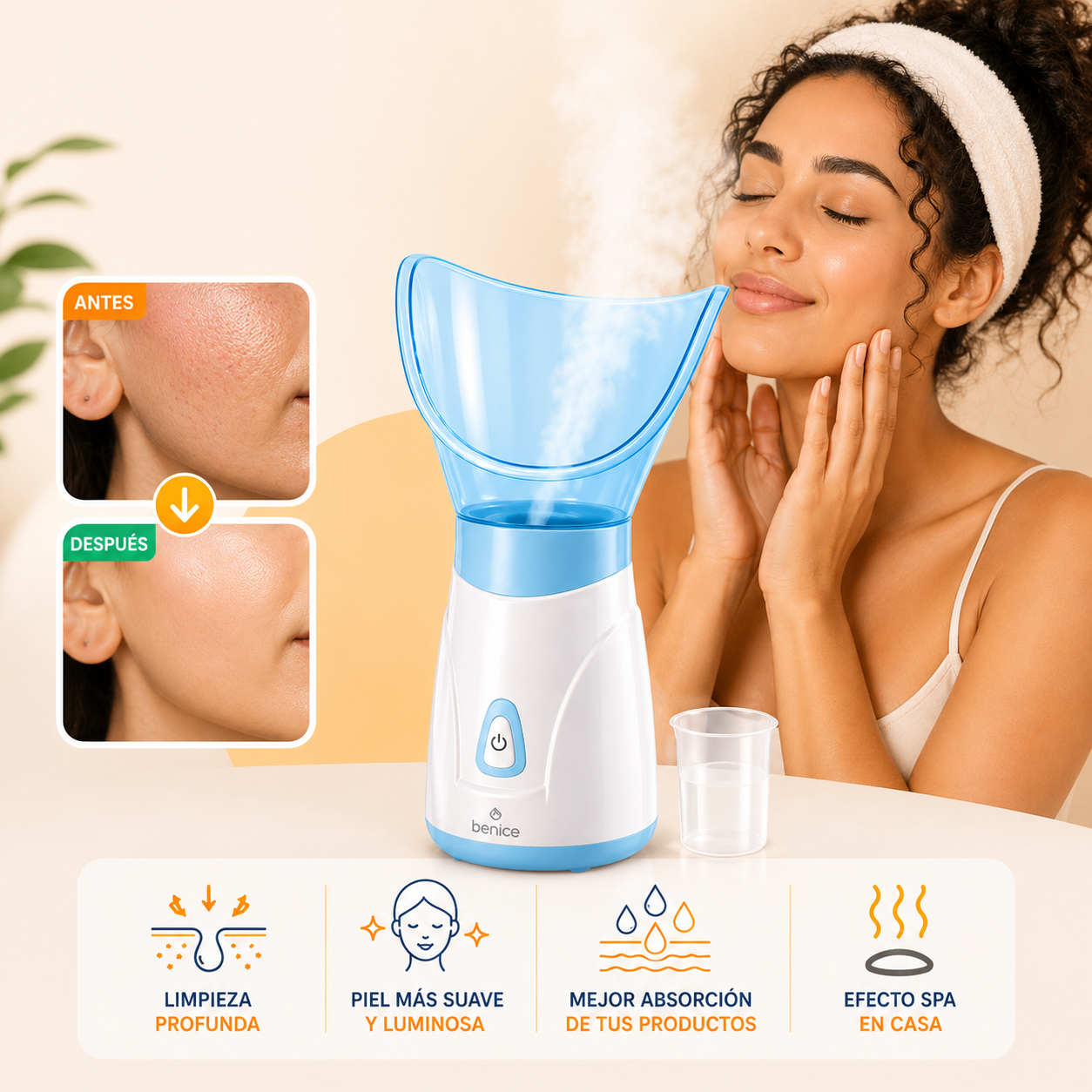 Vaporizador Facial Benice