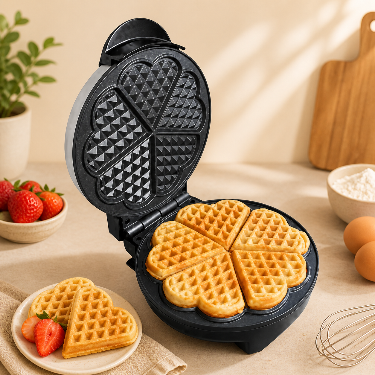 Wafflera Corazón <3